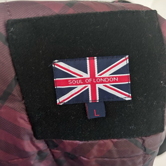 Soul of London Wool Coat - Picture 3 of 9